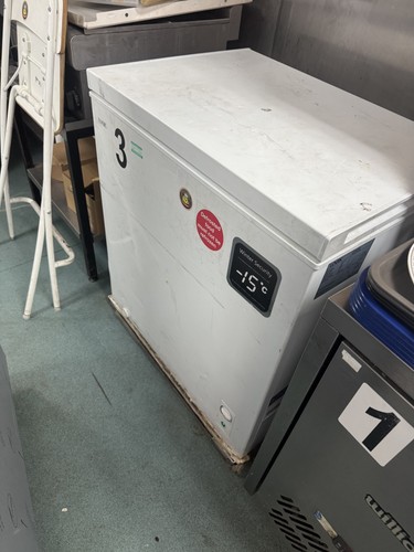 Used logic chest freezer white - used,